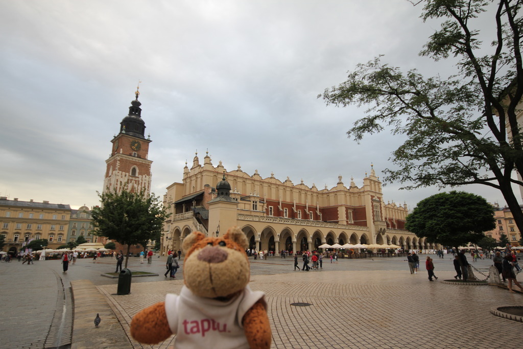 Bearaptu listens to the Krakow Bugler .