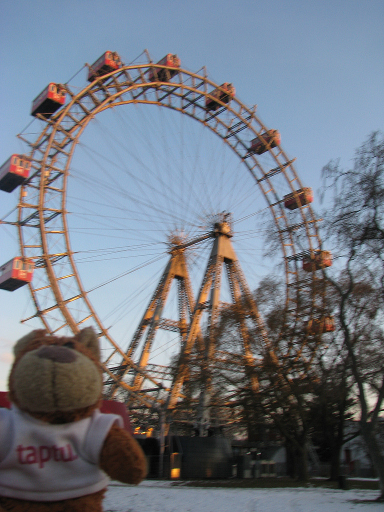 Bearaptu with Orson Welles Word is that Orson was actually fed his famous line by Bearaptu.